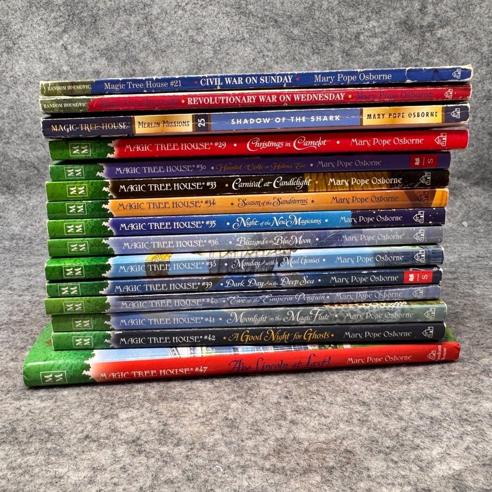 Magic Tree House Books Mixed Lot of 15 Mary Pope Osborne